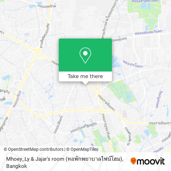 Mhoey_Ly & Jajar's room (หอพักพยาบาลไฟน์โฮม) map