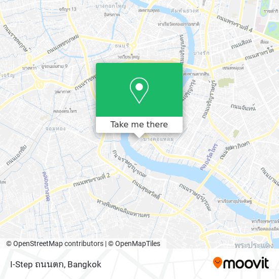 I-Step ถนนตก map