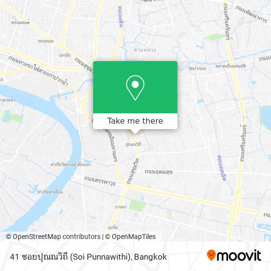 41 ซอยปุณณวิถี (Soi Punnawithi) map