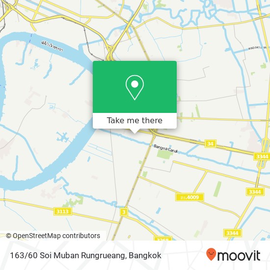 163/60 Soi Muban Rungrueang map