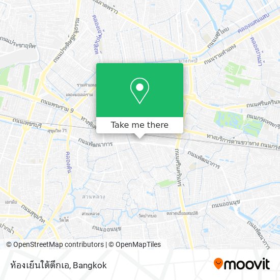 ห้องเย็นใต้ตึกเอ map