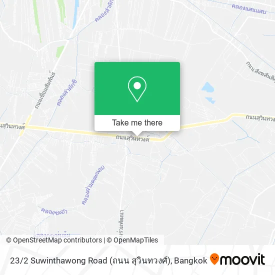 23 / 2 Suwinthawong Road (ถนน สุวินทวงศ์) map