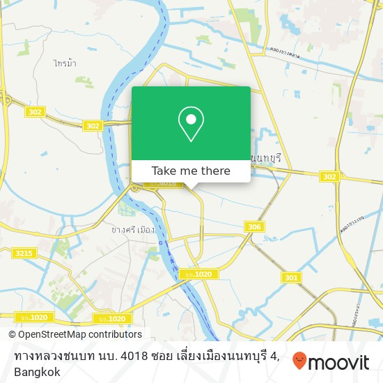 ทางหลวงชนบท นบ. 4018 ซอย เลี่ยงเมืองนนทบุรี 4 map