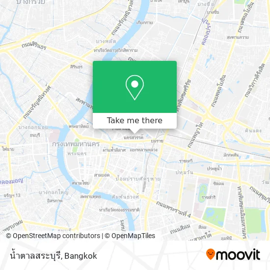น้ำตาลสระบุรี map