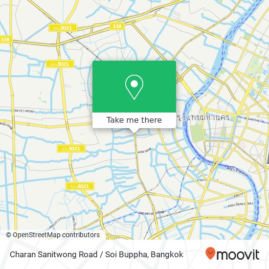 Charan Sanitwong Road / Soi Buppha map
