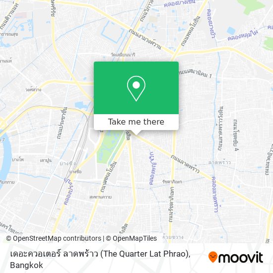 เดอะควอเตอร์ ลาดพร้าว (The Quarter Lat Phrao) map