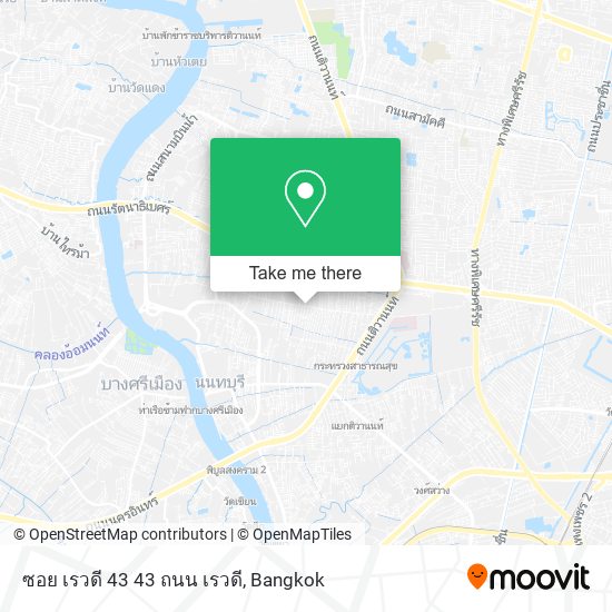 ซอย เรวดี 43 43 ถนน เรวดี map