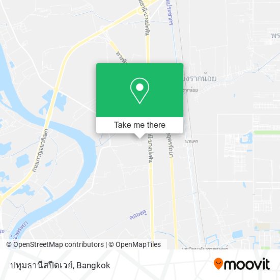 ปทุมธานีสปีดเวย์ map