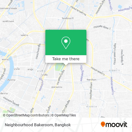 Neighbourhood Bakeroom map