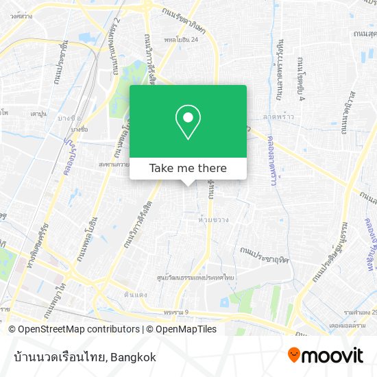 บ้านนวดเรือนไทย map