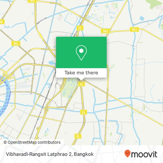 Vibhavadi-Rangsit Latphrao 2 map