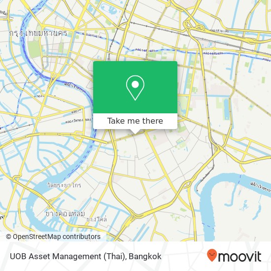 UOB Asset Management (Thai) map