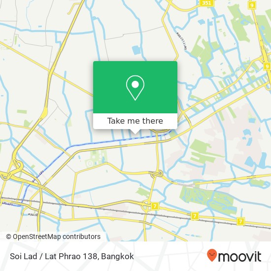 Soi Lad / Lat Phrao 138 map