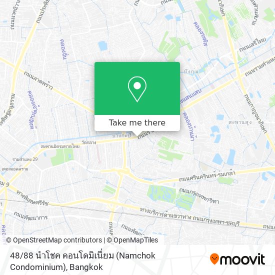 48 / 88 นำโชค คอนโดมิเนี่ยม (Namchok Condominium) map