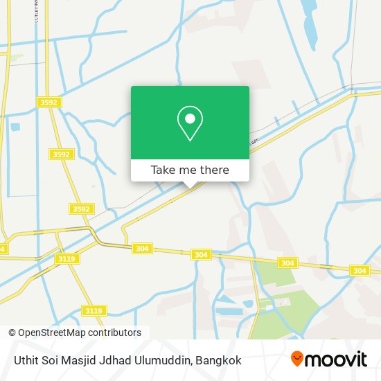 Uthit Soi Masjid Jdhad Ulumuddin map