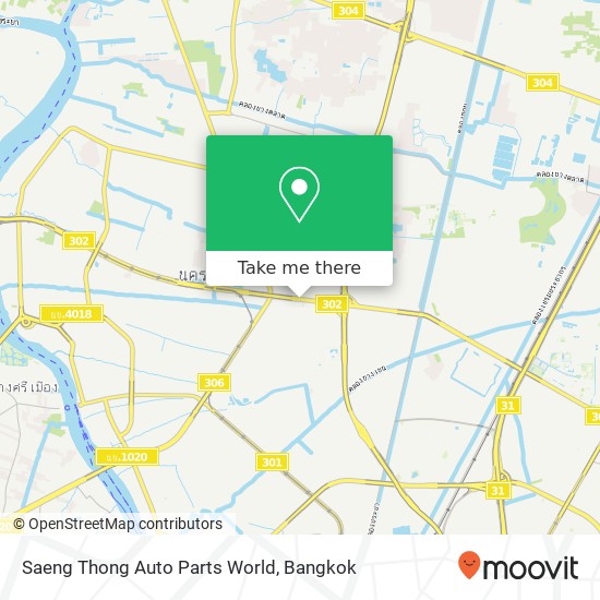 Saeng Thong Auto Parts World map