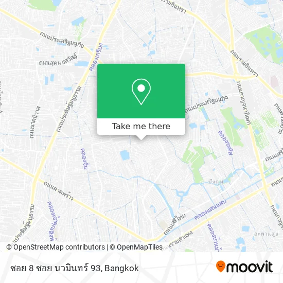 ซอย 8 ซอย นวมินทร์ 93 map