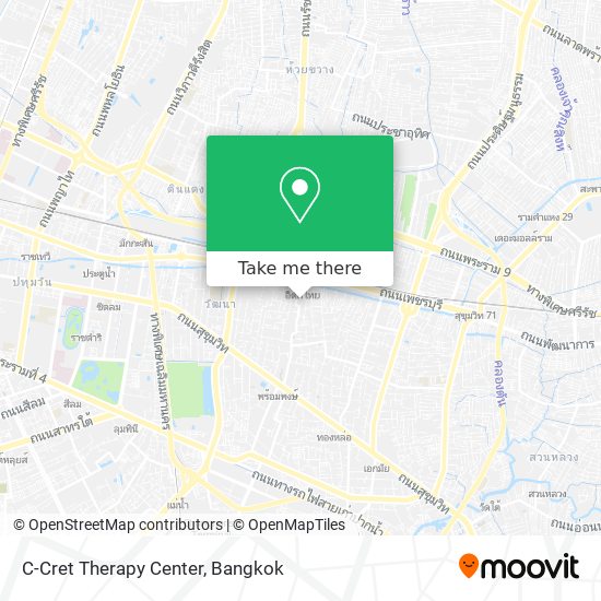 C-Cret Therapy Center map