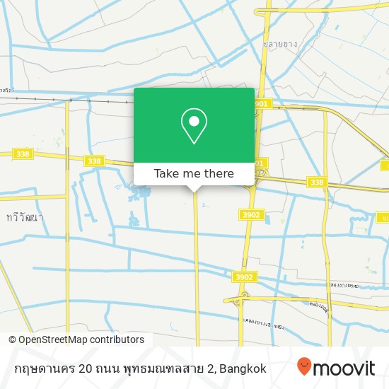 กฤษดานคร 20 ถนน พุทธมณฑลสาย 2 map