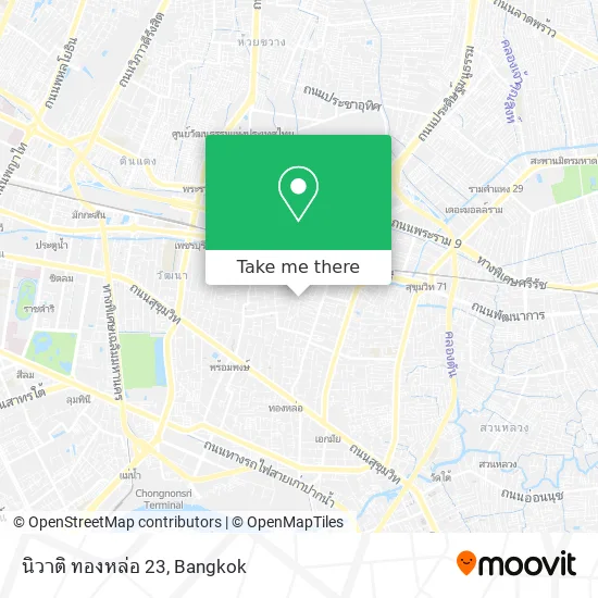 นิวาติ ทองหล่อ 23 map