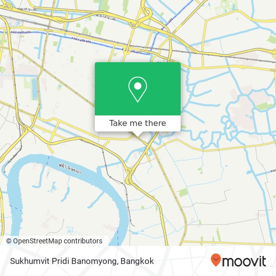 Sukhumvit Pridi Banomyong map