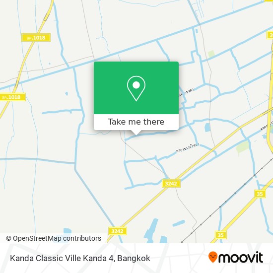 Kanda Classic Ville Kanda 4 map