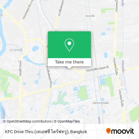 KFC Drive-Thru (เคเอฟซี ไดร์ฟทรู) map