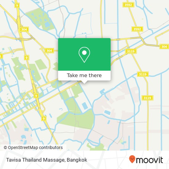 Tavisa Thailand Massage map