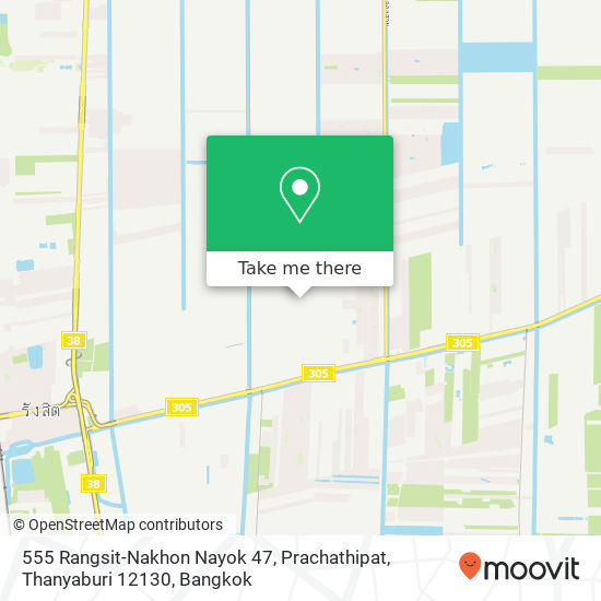 555 Rangsit-Nakhon Nayok 47, Prachathipat, Thanyaburi 12130 map