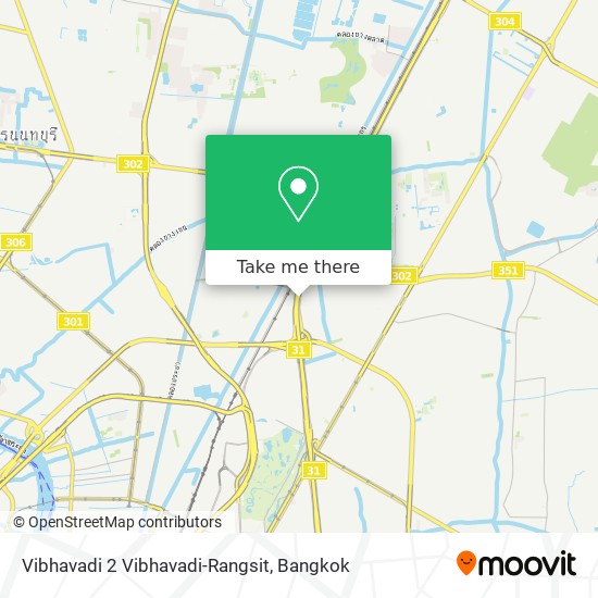 Vibhavadi 2 Vibhavadi-Rangsit map