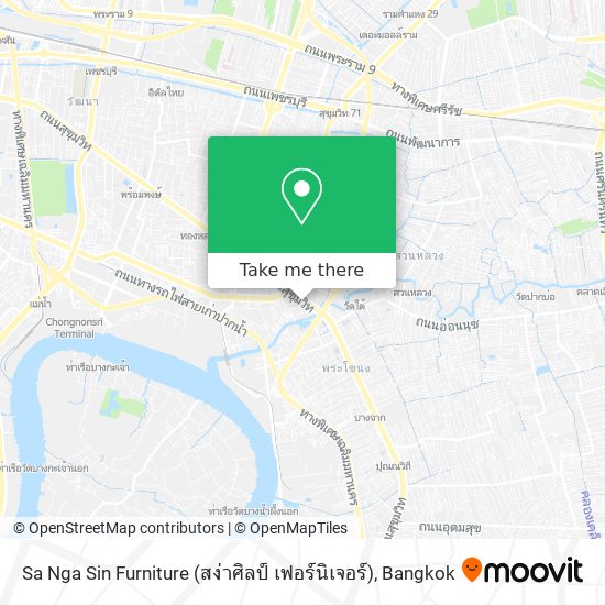 Sa Nga Sin Furniture (สง่าศิลป์ เฟอร์นิเจอร์) map