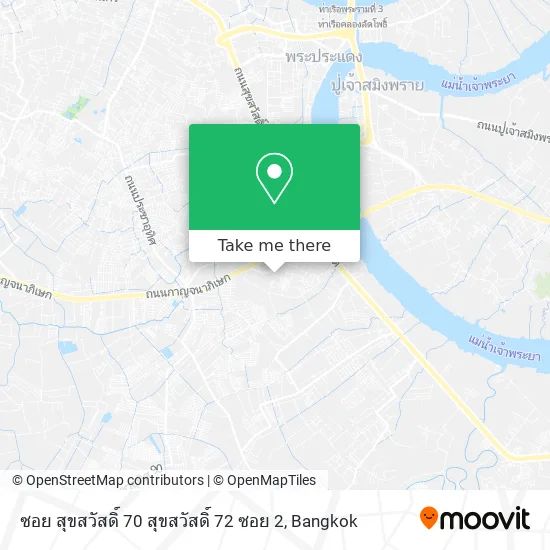 ซอย สุขสวัสดิ์ 70 สุขสวัสดิ์ 72 ซอย 2 map