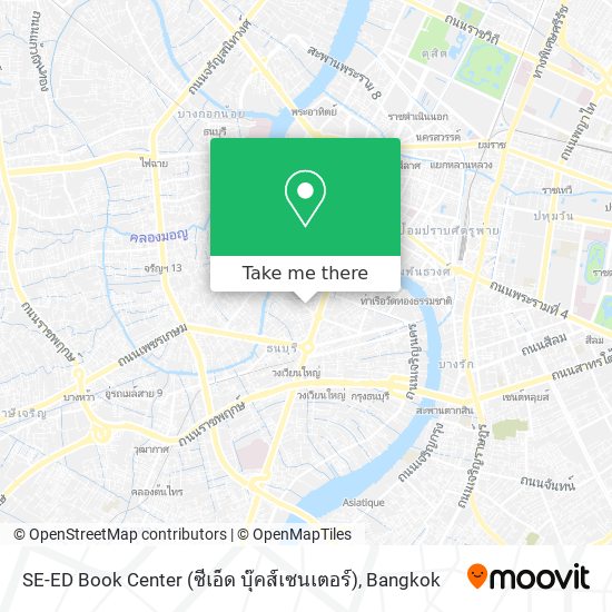 SE-ED Book Center (ซีเอ็ด บุ๊คส์เซนเตอร์) map