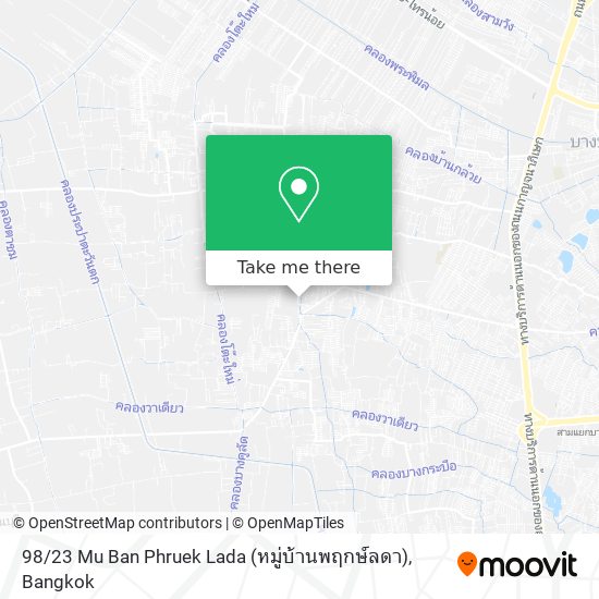 98 / 23 Mu Ban Phruek Lada (หมู่บ้านพฤกษ์ลดา) map
