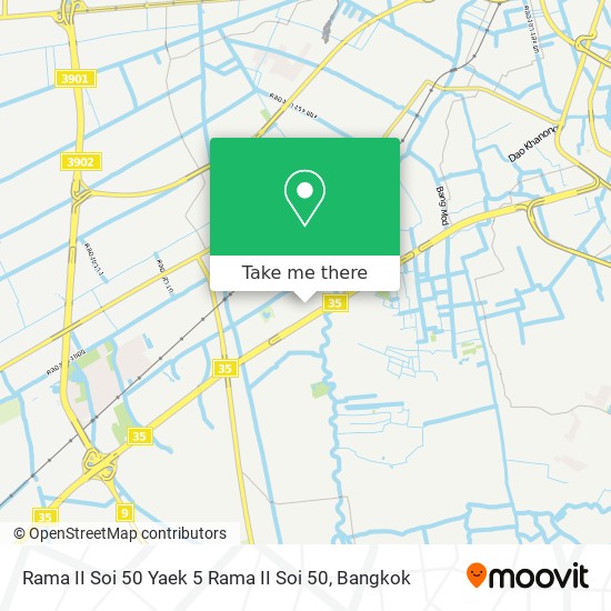 Rama II Soi 50 Yaek 5 Rama II Soi 50 map