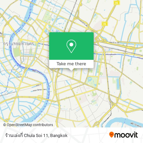 ร้านเล่งกี่ Chula Soi 11 map