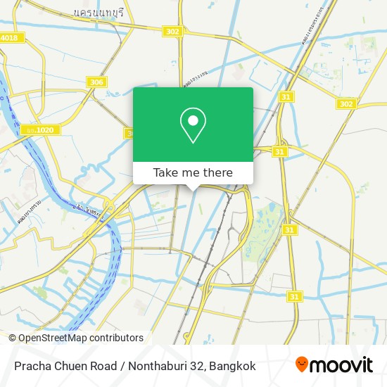 Pracha Chuen Road / Nonthaburi 32 map