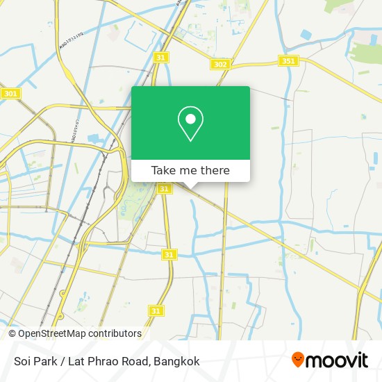Soi Park / Lat Phrao Road map