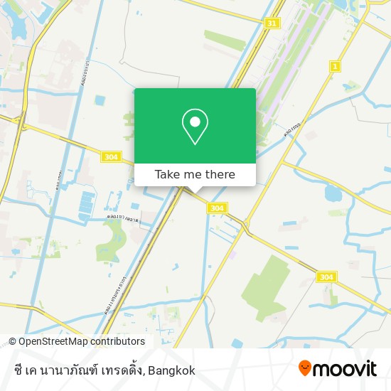 ซี เค นานาภัณฑ์ เทรดดิ้ง map