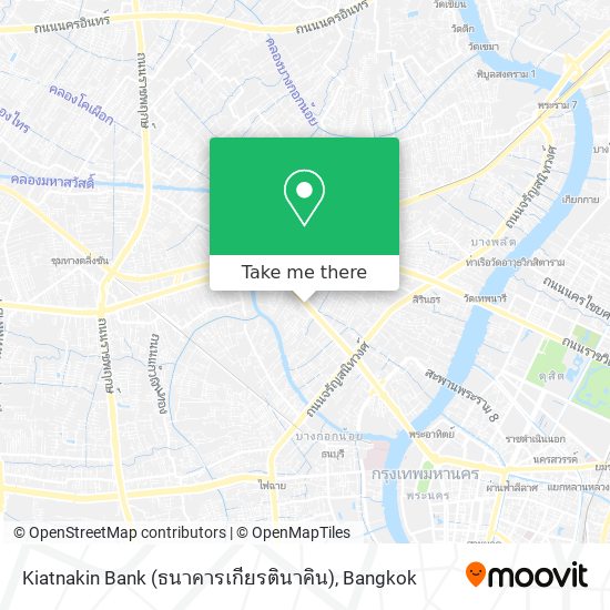 Kiatnakin Bank (ธนาคารเกียรตินาคิน) map
