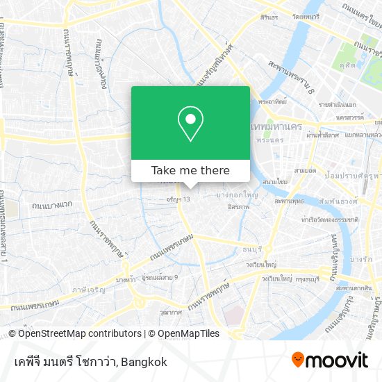 เคพีจี มนตรี โซกาว่า map