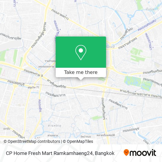 CP Home Fresh Mart Ramkamhaeng24 map