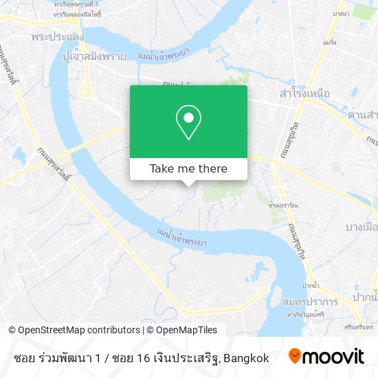 ซอย ร่วมพัฒนา 1 / ซอย 16 เงินประเสริฐ map
