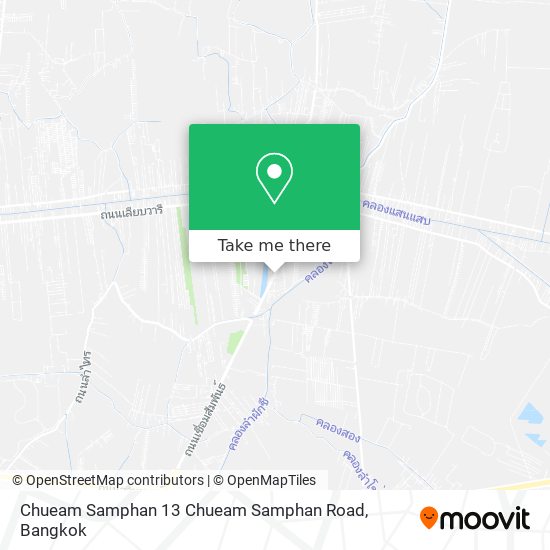 Chueam Samphan 13 Chueam Samphan Road map