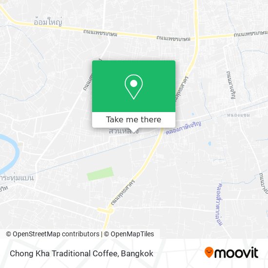 Chong Kha Traditional Coffee map