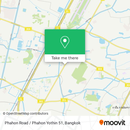 Phahon Road / Phahon Yothin 51 map