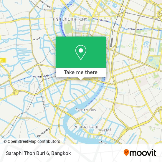 Saraphi Thon Buri 6 map