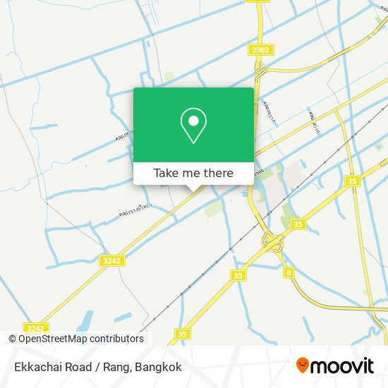 Ekkachai Road / Rang map