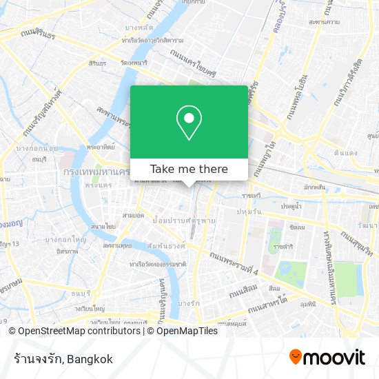 ร้านจงรัก map