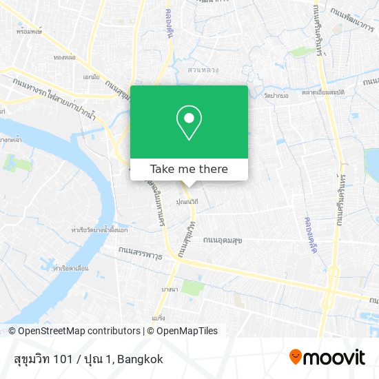 สุขุมวิท 101 / ปุณ 1 map